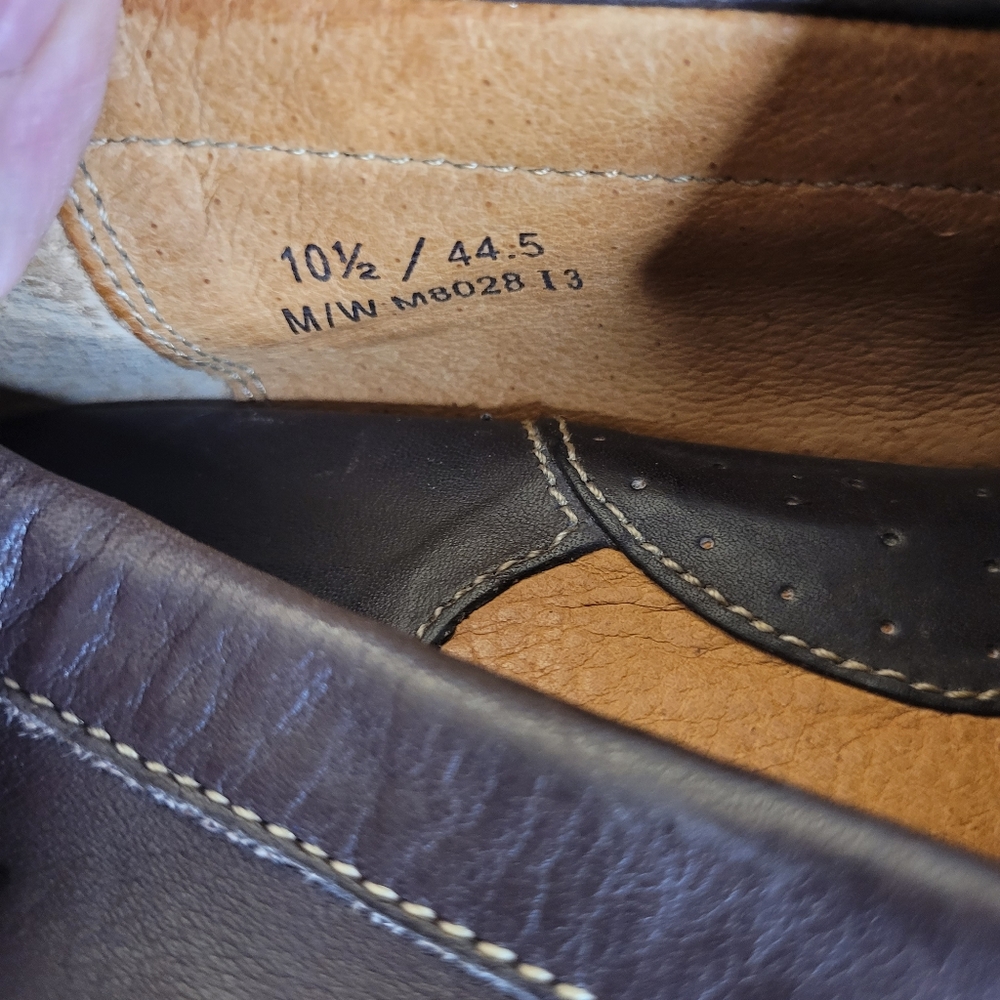 Men's Born Leather Loafer Slip-on Shoes size 10.5  (44.5) - Picture 7 of 12